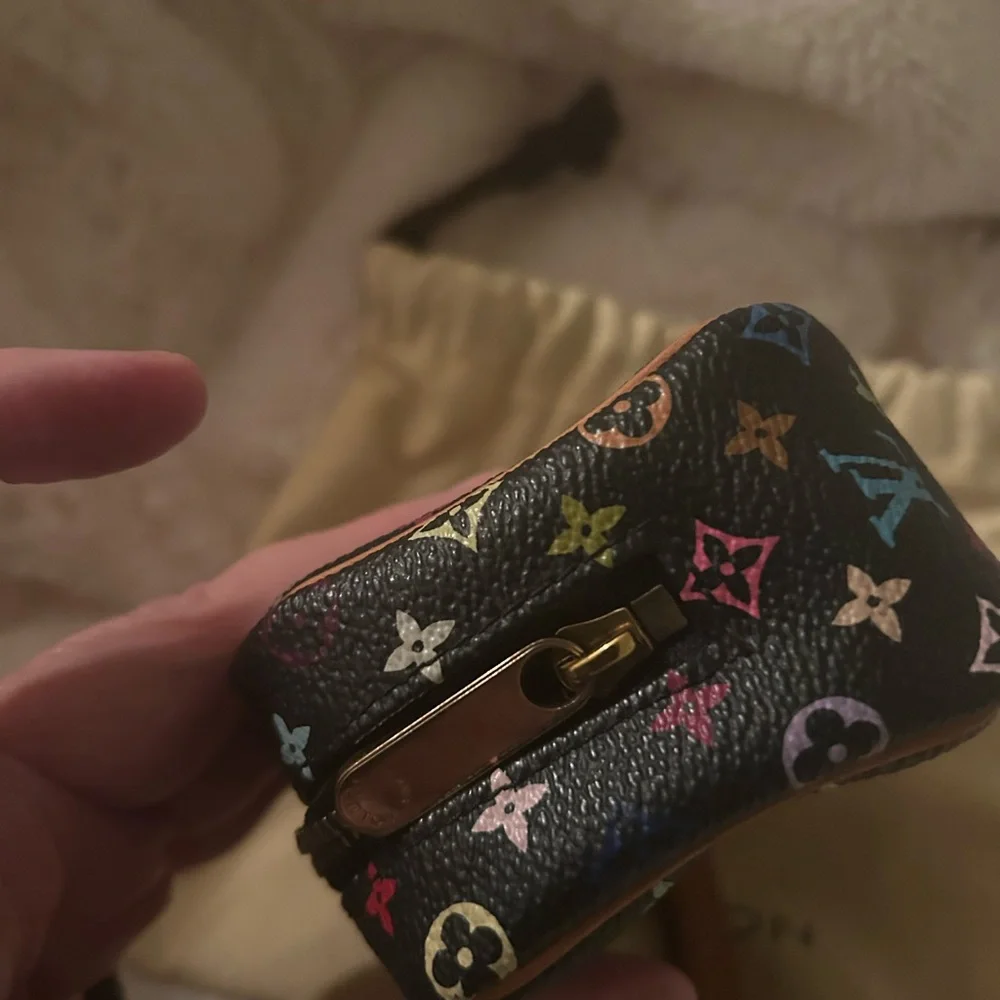Louis Vuitton Black Multicolor Monogram WAPITY Wristlet - Picture 5 of 8